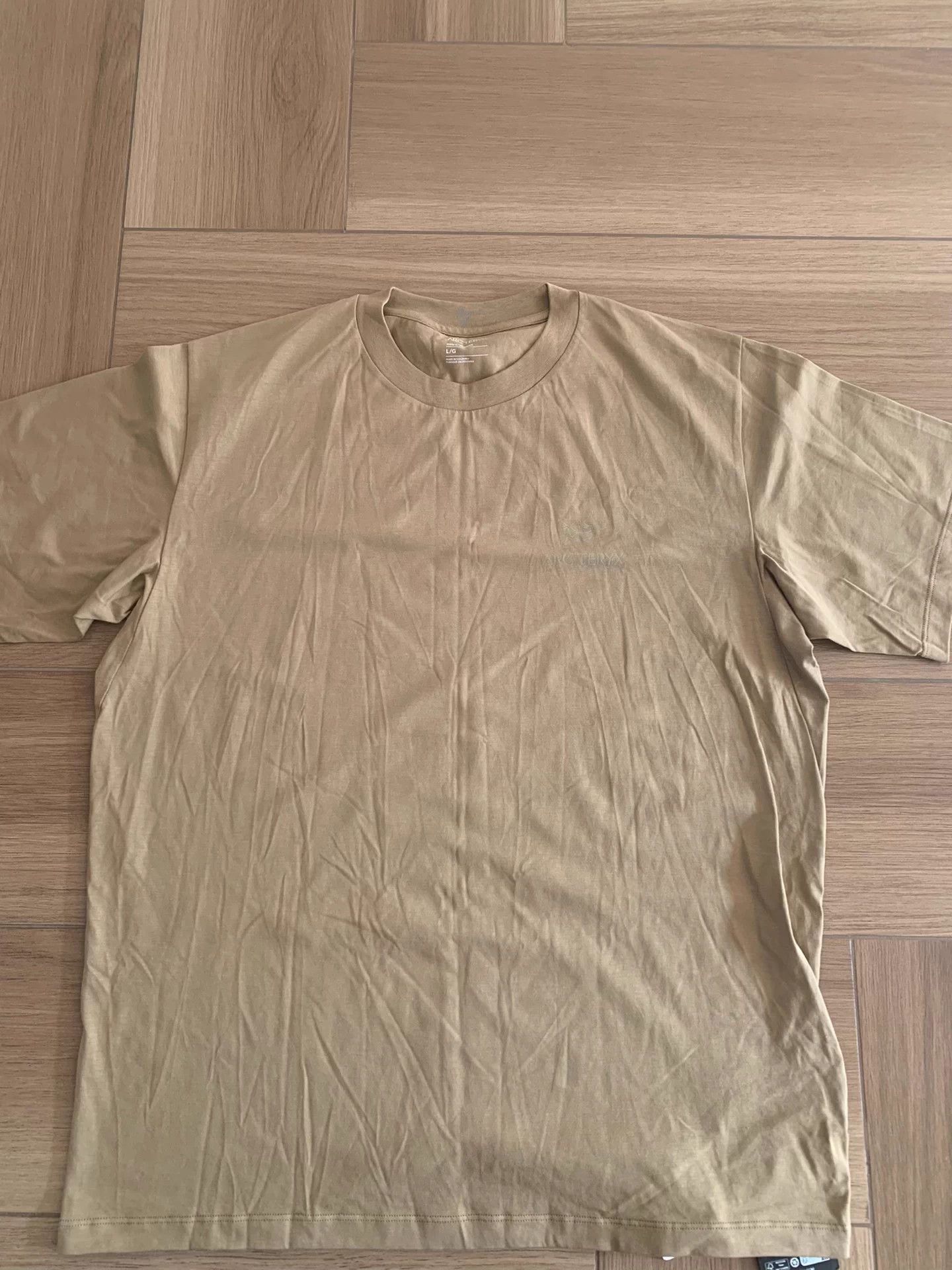Arc'teryx Arc'teryx Kragg SL Cotton Bird SS Tee Men Sand Clay L Size US L / EU 52-54 / 3 - 1 Thumbnail