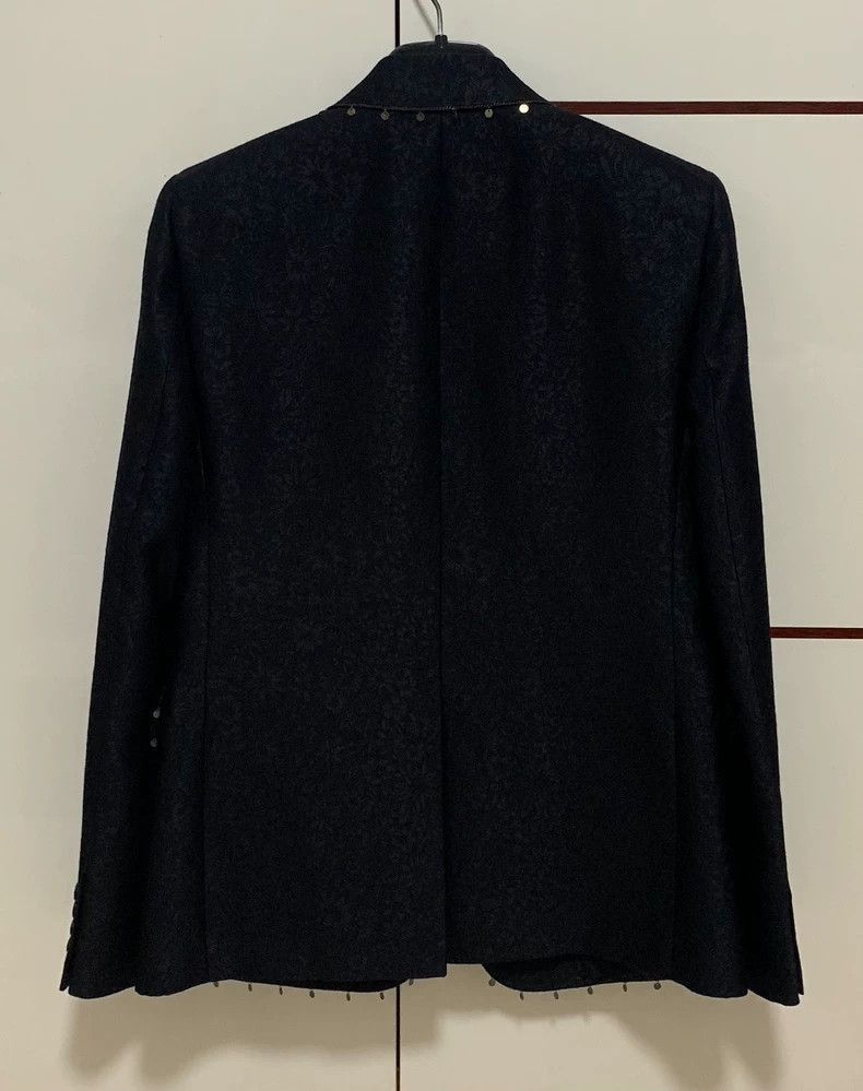 Saint Laurent Paris Saint Laurent Paris Saint Laurent Black Floral Chain Blaze Size XXL / US 16-18 / IT 52-54 - 2 Thumbnail