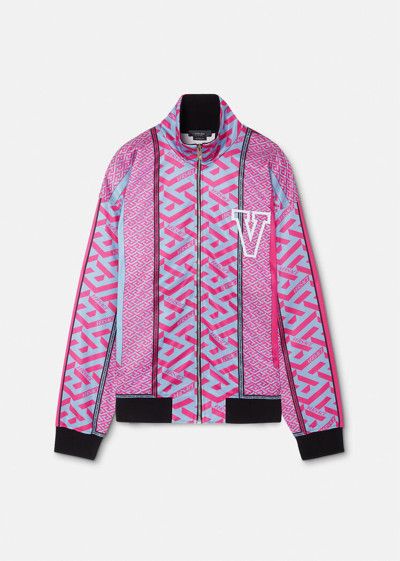 Versace VERSACE FULL LOOK Jacket and Pants La Greca V TRACKSUIT Size US M / EU 48-50 / 2 - 2 Thumbnail