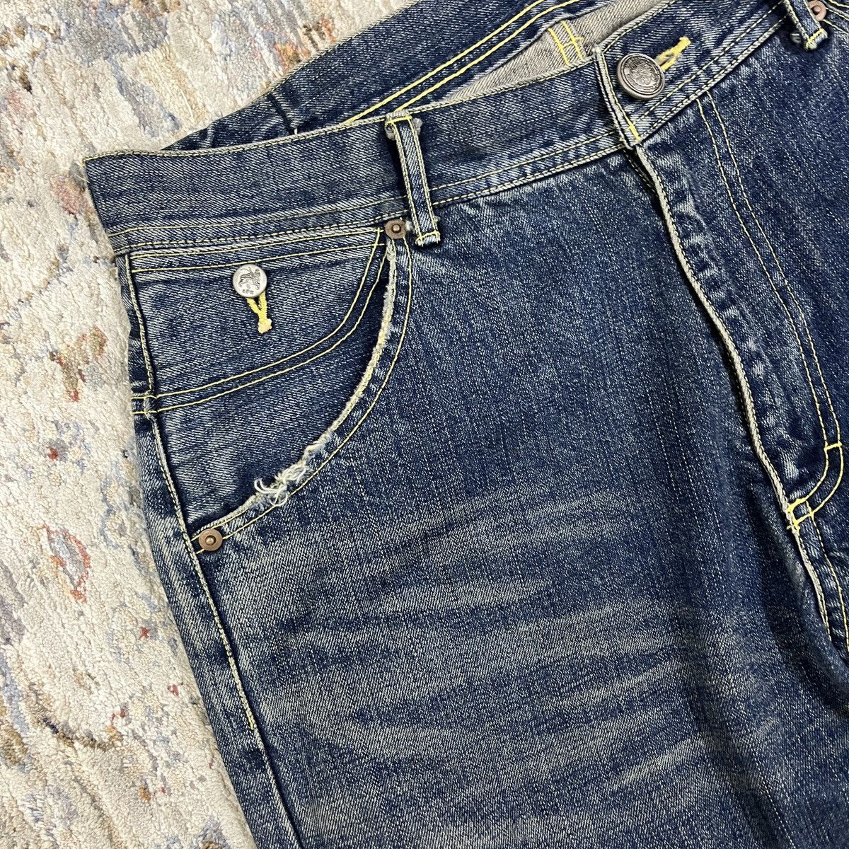 Sasquatchfabrix Vintage Sasquatchfabrix Logo Patch Denim Size US 34 / EU 50 - 4 Thumbnail