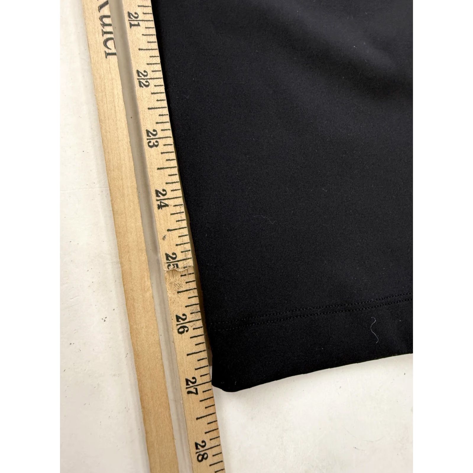 Vintage Crazy Yoga Pants Womens 12 Black Jogger Elastic Waist Pockets Lightweight Size 34" / US 12 / IT 48 - 7 Thumbnail
