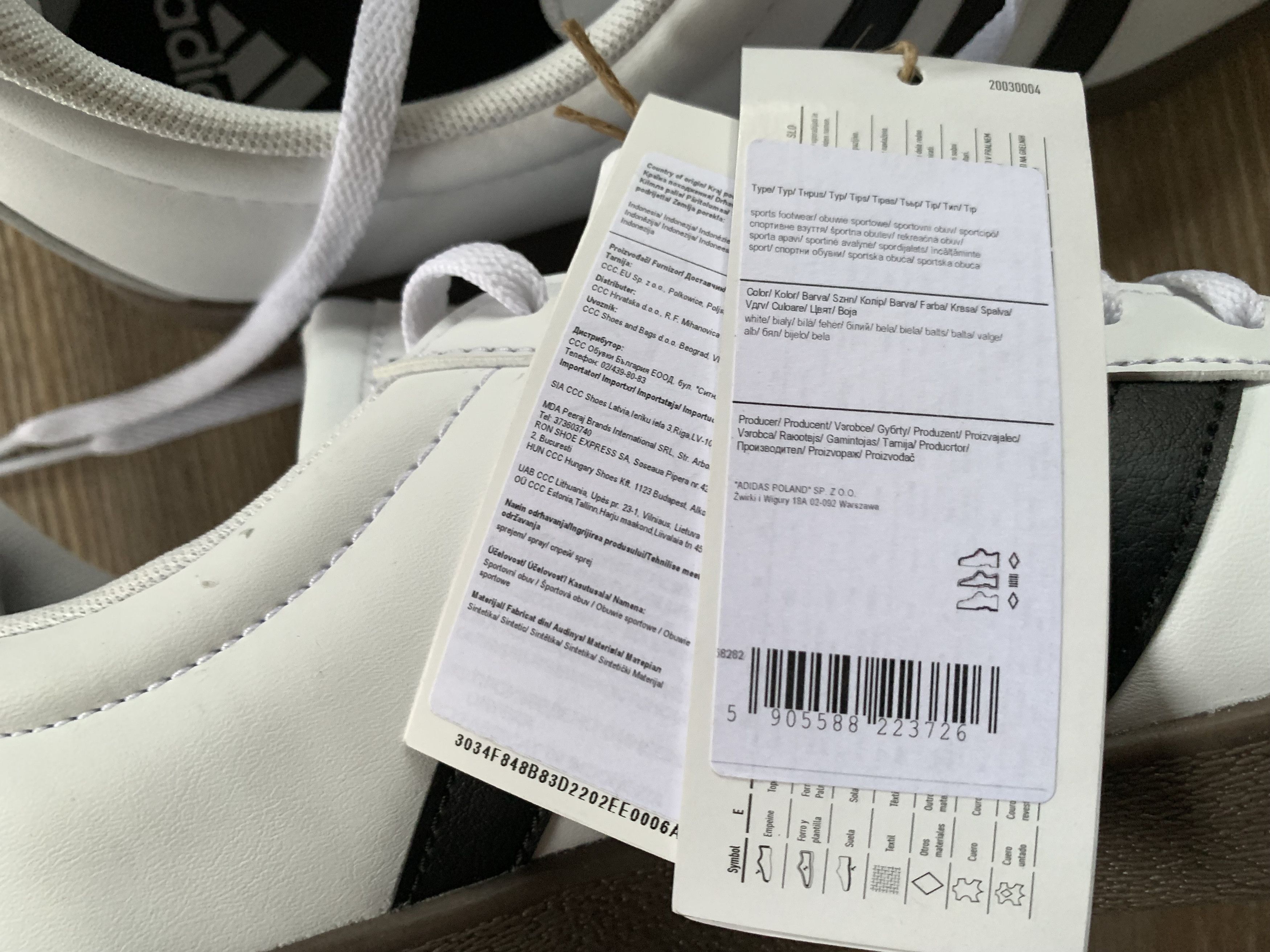 Adidas Adidas VL Court Base Sneakers Size US 10 / EU 43 - 10 Thumbnail