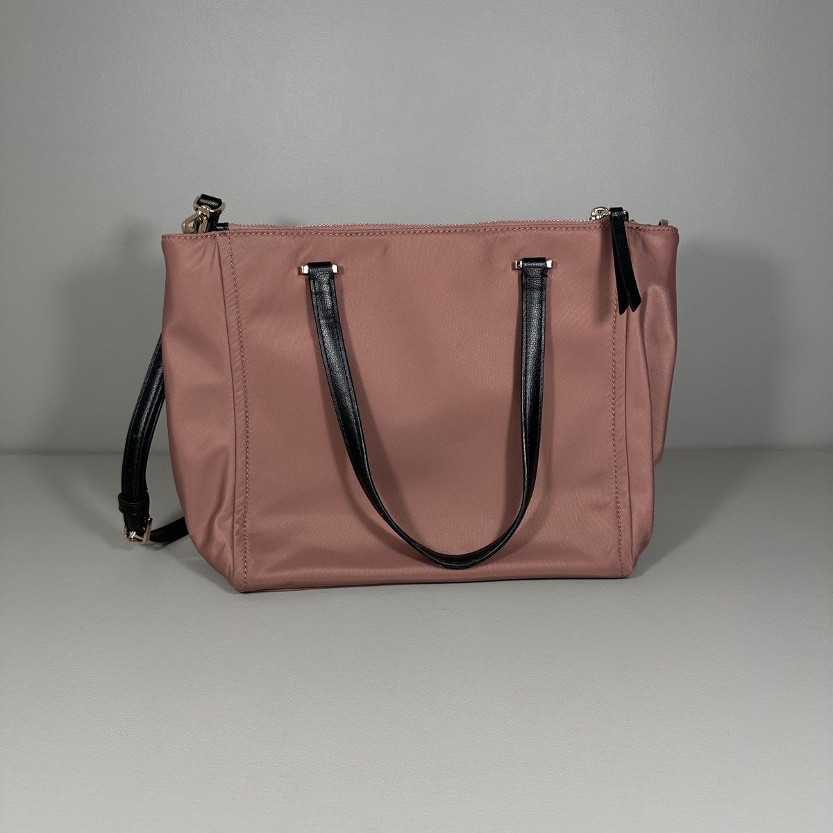 Kate Spade Kate Spade Dawn Sparrow Dusty Mauve Nylon Satchel Bag Size ONE SIZE - 3 Thumbnail