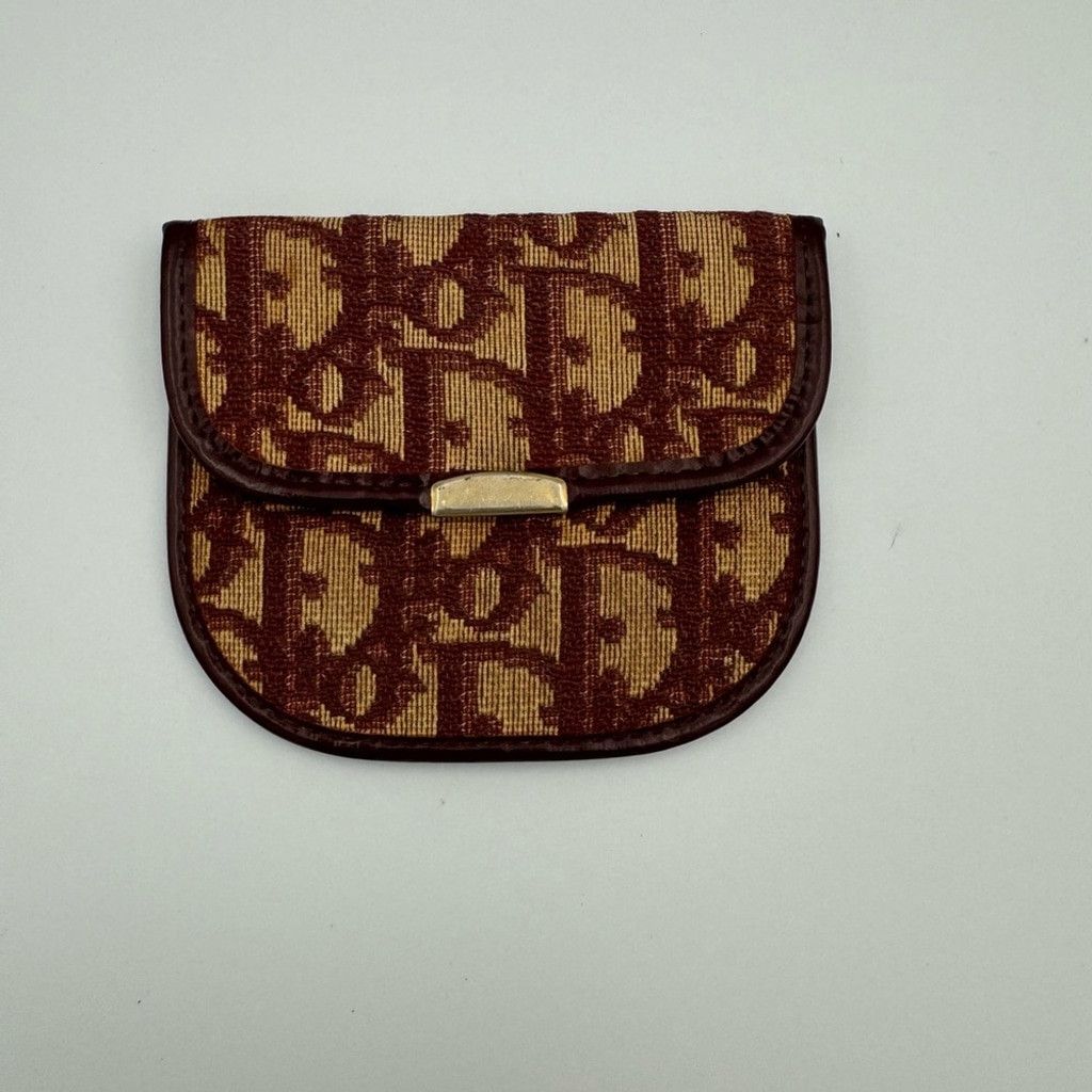 Dior Authentic Dior Oblique Coin Wallet Rare Vintage Size ONE SIZE - 1 Thumbnail