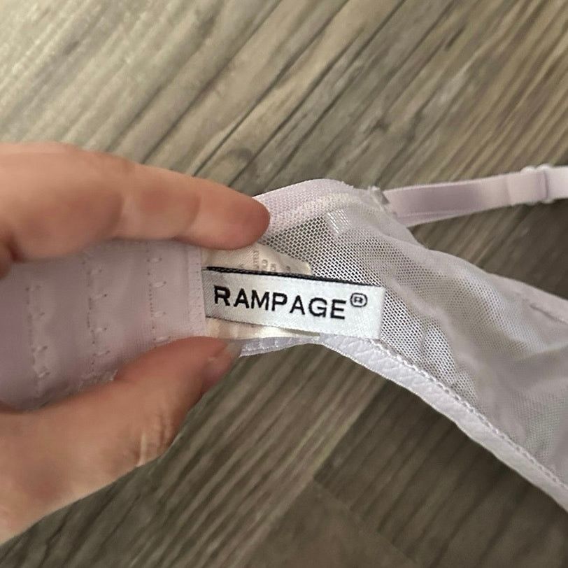 Other rampage blue white floral lace bra Size ONE SIZE - 3 Thumbnail