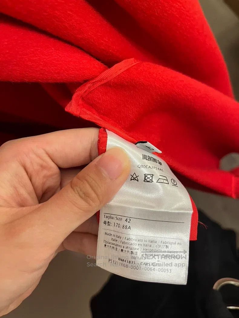 Valentino Valentino Red coat Size S / US 4 / IT 40 - 5 Thumbnail