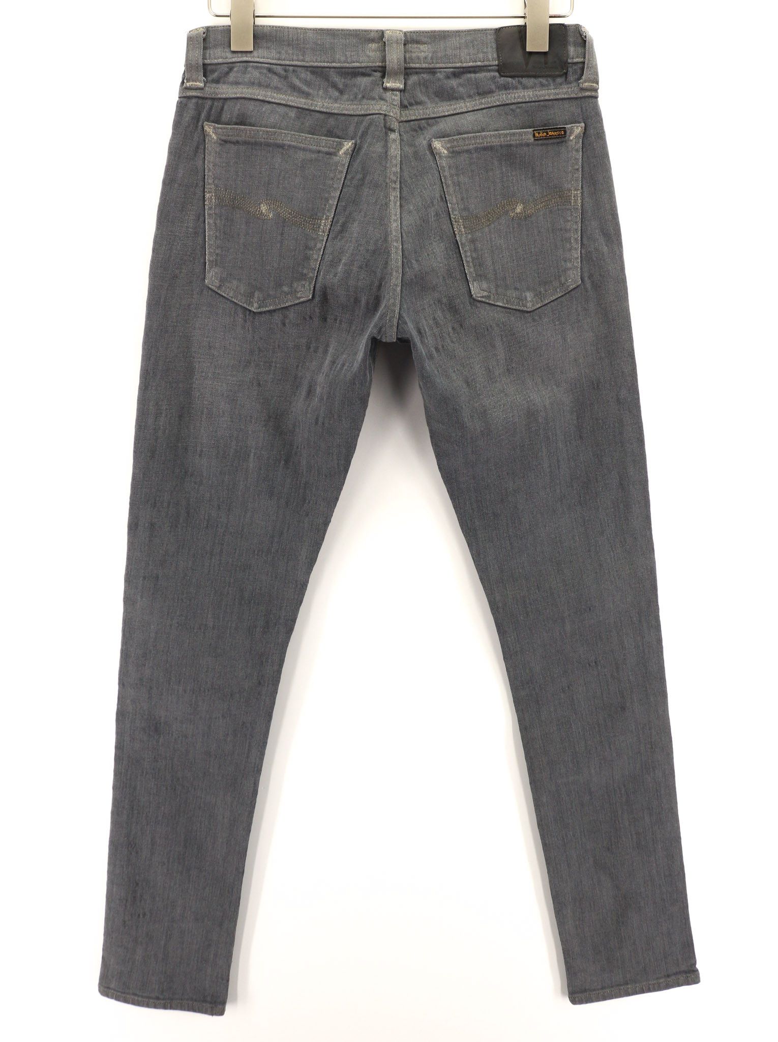Nudie Jeans TIGHT LONG JOHN W31/L34 Organic Charcoal Zip Fit 80712 Size US 31 - 2 Thumbnail