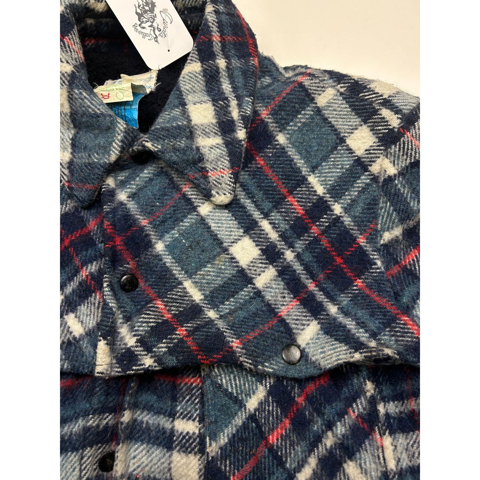 Vintage Vintage 80s Cross Country Sportswear Fleece Lined Plaid XL Size US XL / EU 56 / 4 - 6 Thumbnail