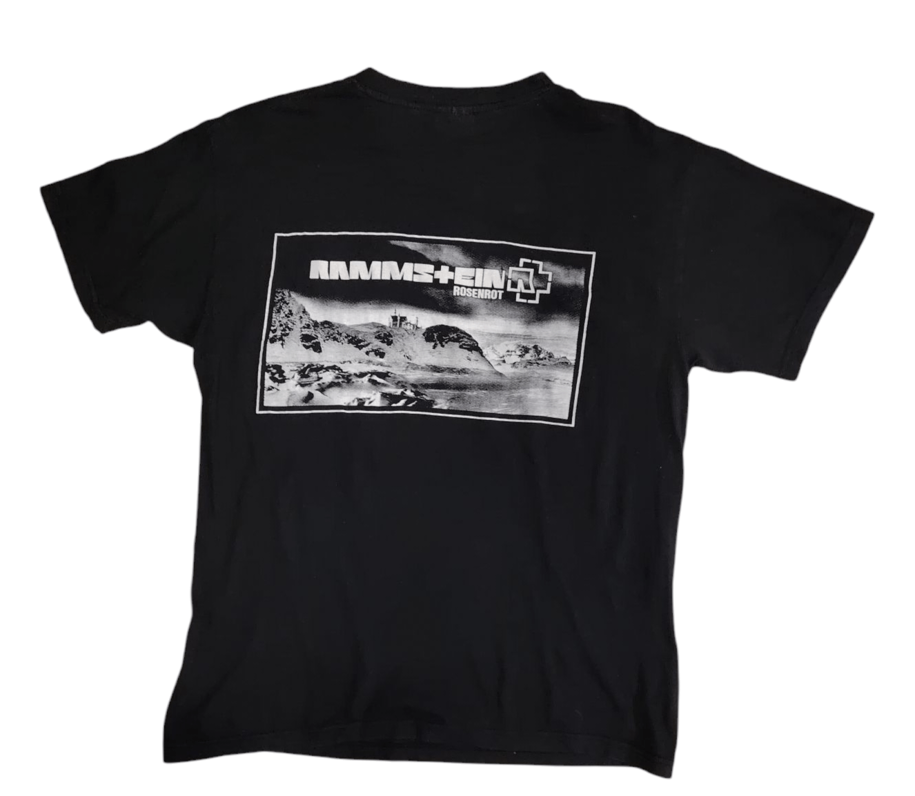 Band Tees × Vintage Vintage Rammstein Rosenrot t shirt Size US L / EU 52-54 / 3 - 2 Thumbnail