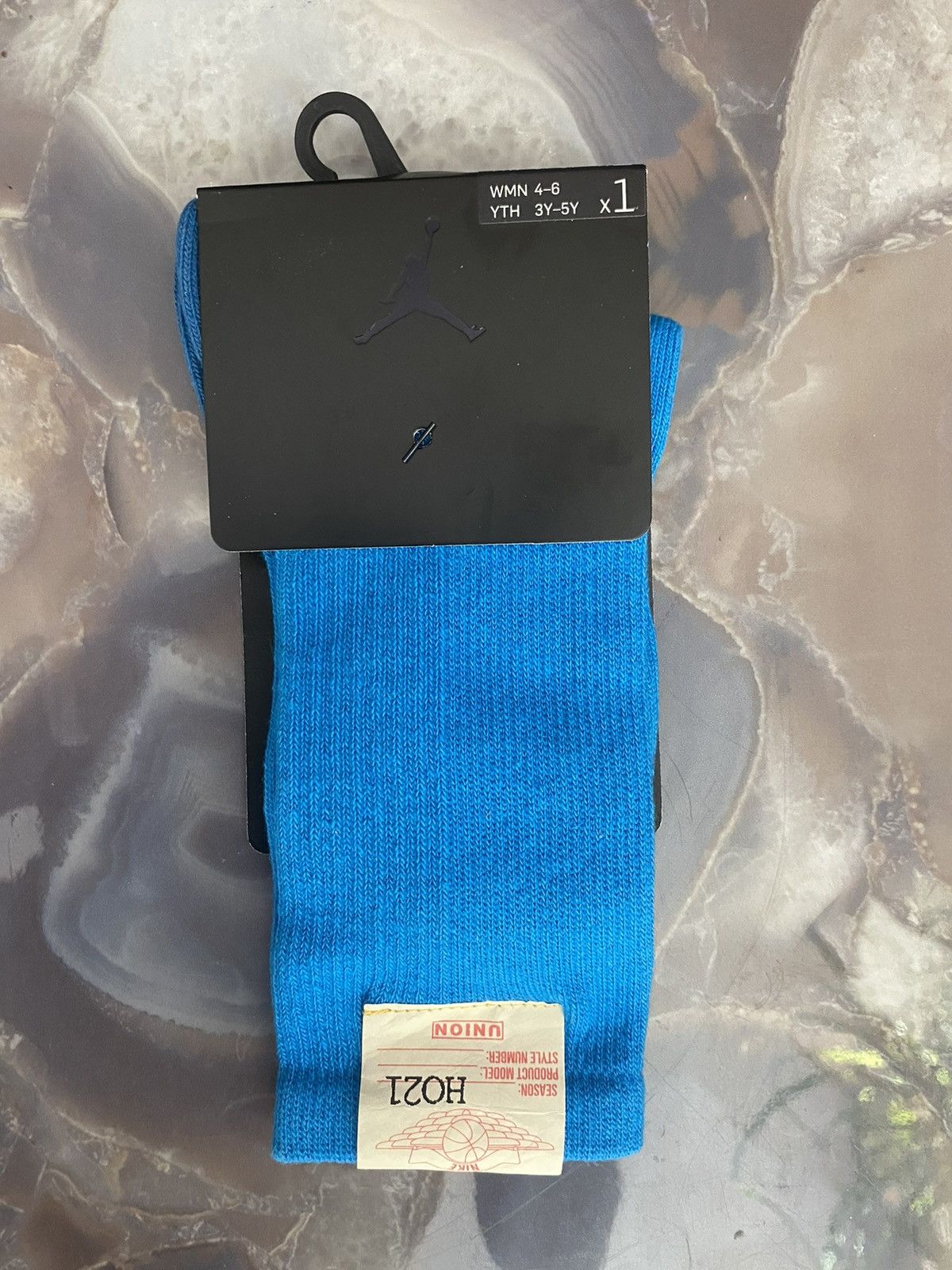 Nike × Union LA Nike X Union Mid-Calf Unisex Sock Blue Size ONE SIZE - 1 Thumbnail