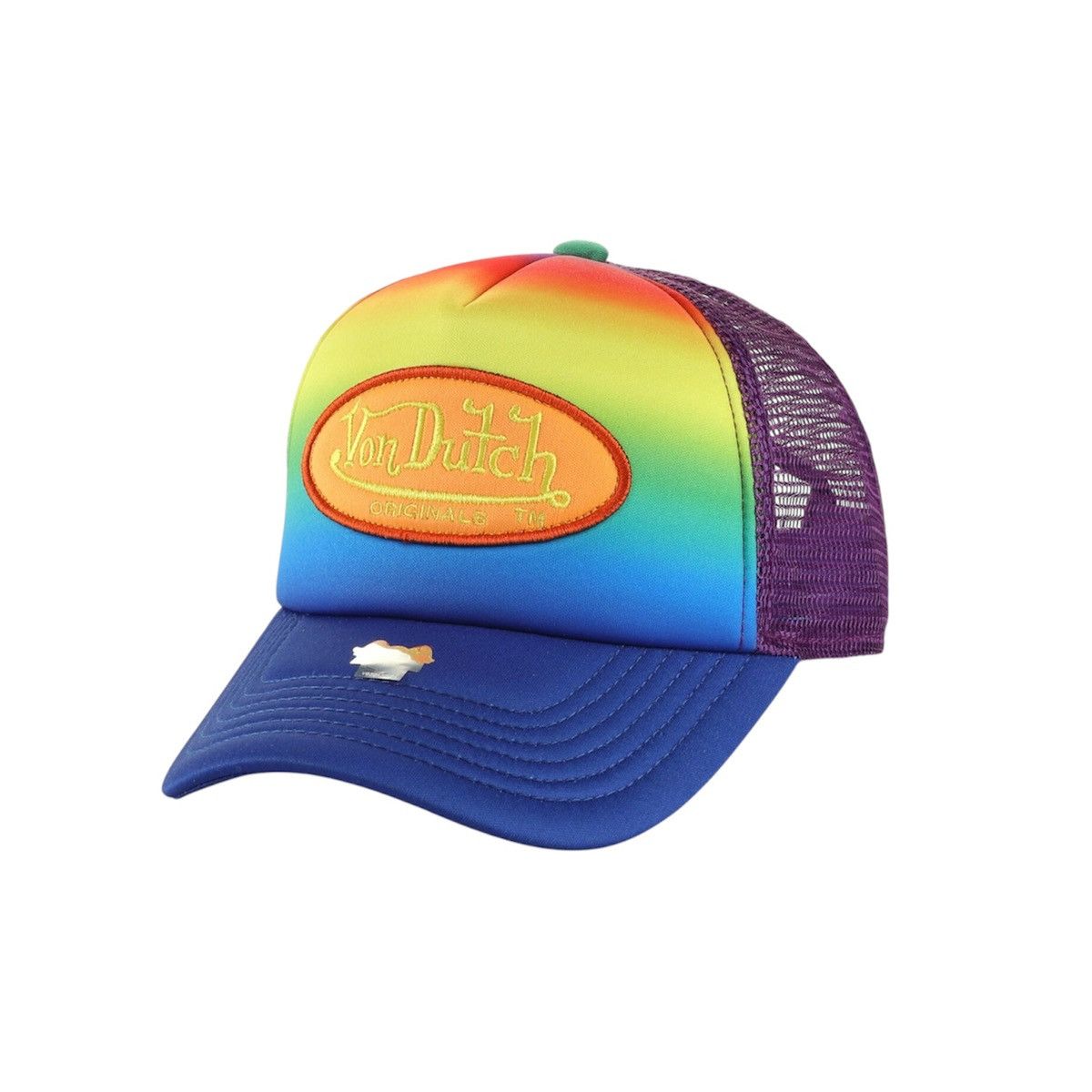 Von Dutch Von Dutch Cap hat trucker classic Logo rainbow Size ONE SIZE - 1 Thumbnail