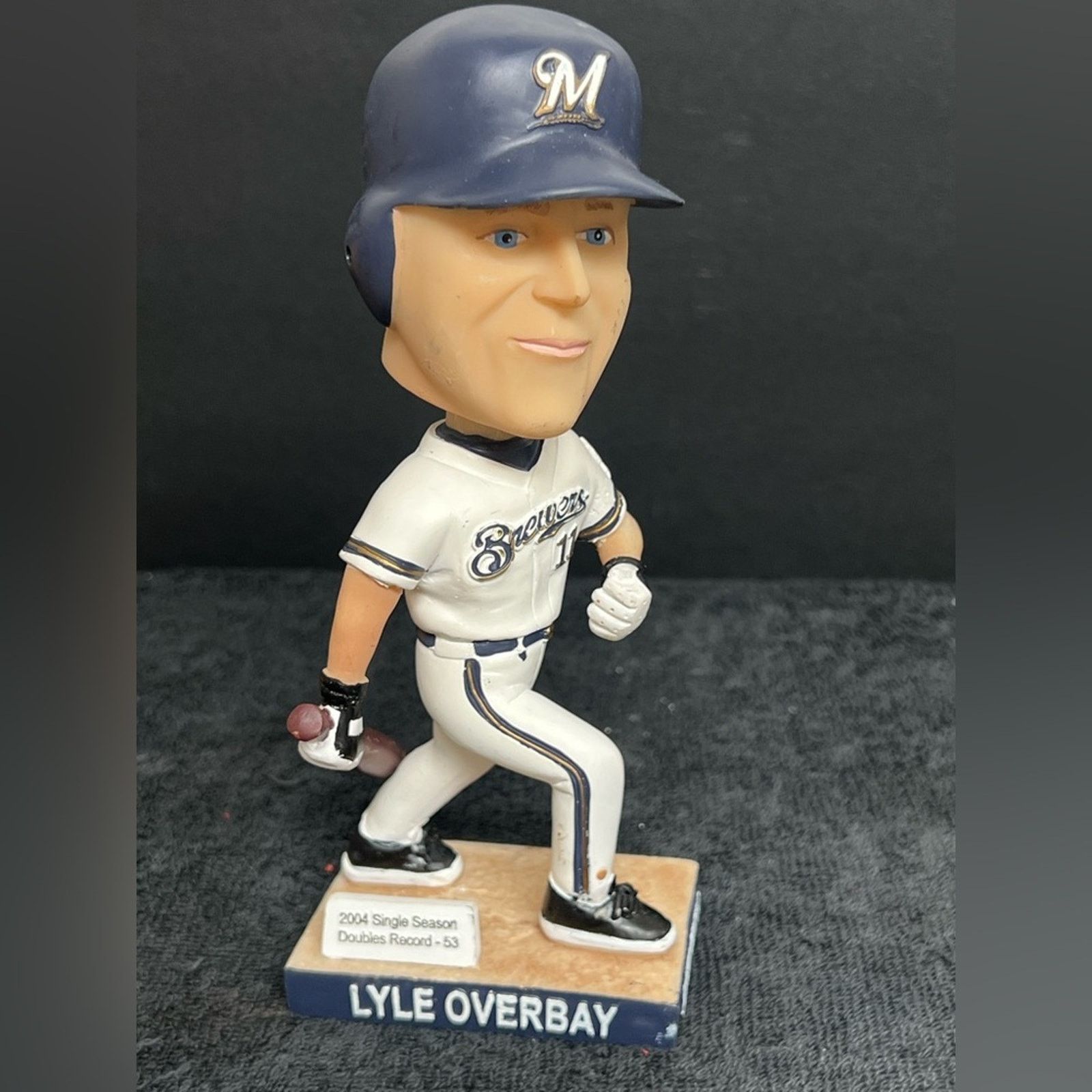MLB 2005 Lyle Overbay Milwaukee Brewers Bobblehead Giveaway Size ONE SIZE - 1 Thumbnail