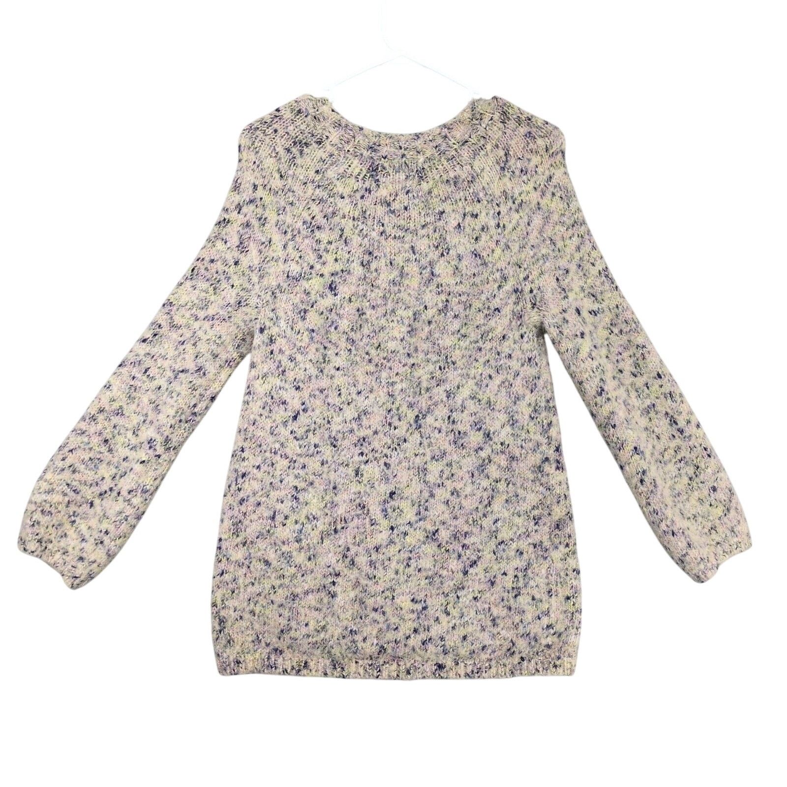 Lou & Grey Lou & Grey Womens XS Oversized Pink Multicolor Fuzzy Sweater Size XS / US 0-2 / IT 36-38 - 3 Thumbnail