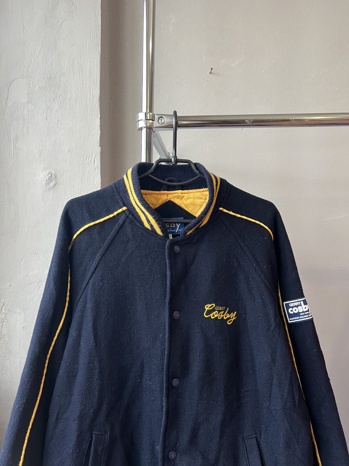Vintage 90’S GERRY COSBY VINTAGE VARSITY USA JACKET STATE MADE JAPAN Size US L / EU 52-54 / 3 - 3 Thumbnail
