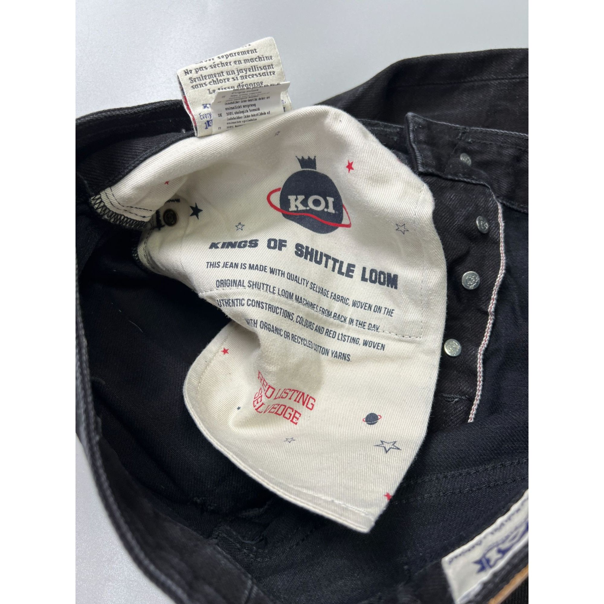 Kings Of Indigo Kings Of Indigo 13 OZ Charles Selvage Denim Jeans (Y0934) Size US 30 / EU 46 - 9 Thumbnail