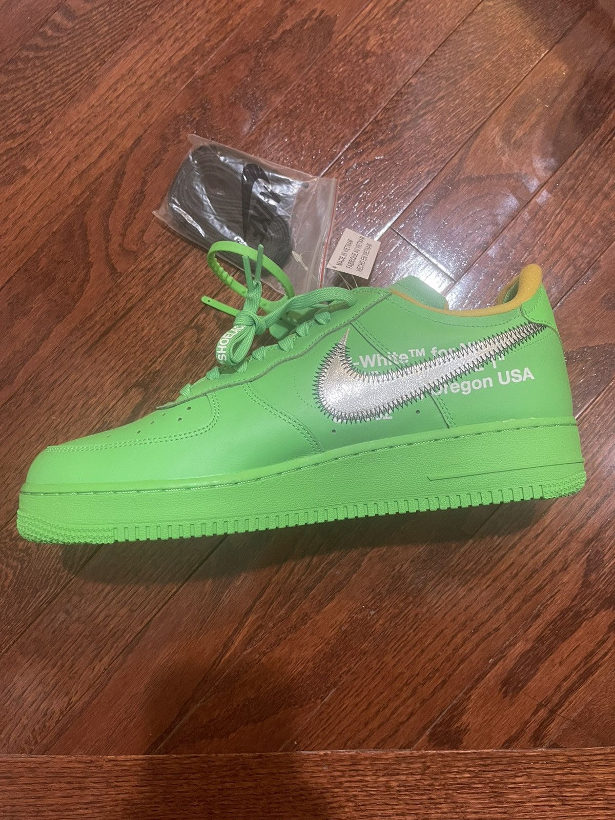 Off-White Nike X OffWhite Air Force One Brooklyn Size US 11 / EU 44 - 8 Thumbnail