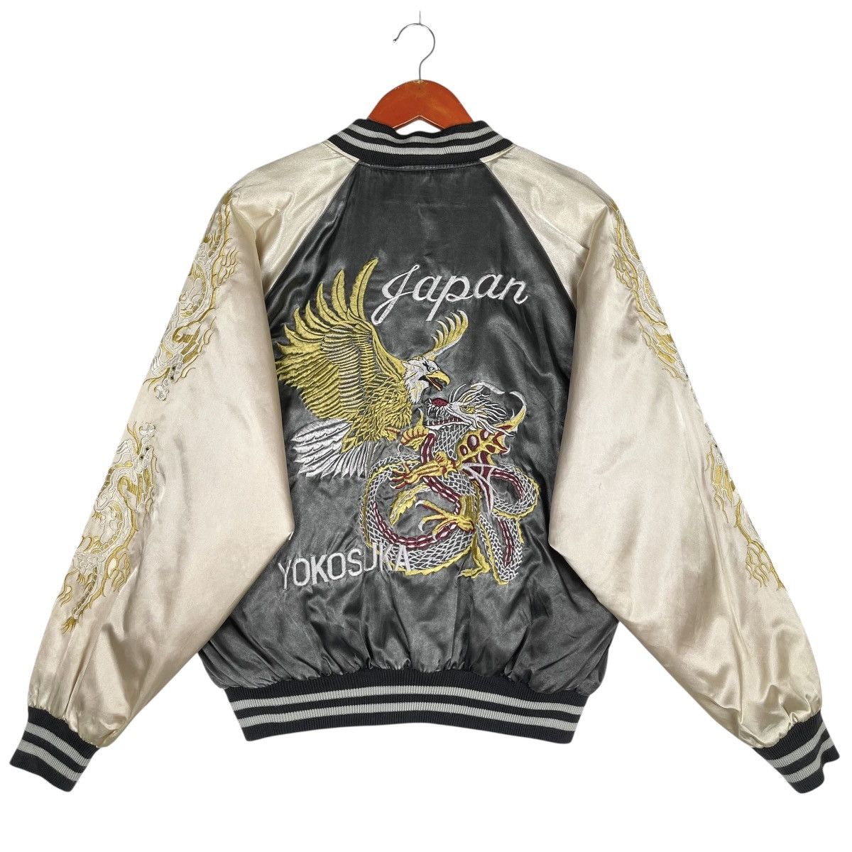 Japanese Brand Vintage Japanese Sukajan Souvenir Jacket Size M Size US M / EU 48-50 / 2 - 3 Thumbnail