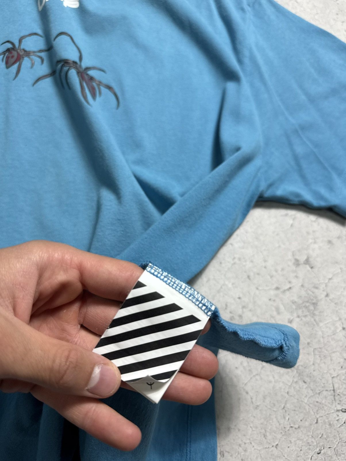 Off-White Off White Spider Luxury T Shirt Big Logo Rare Size US S / EU 44-46 / 1 - 8 Thumbnail