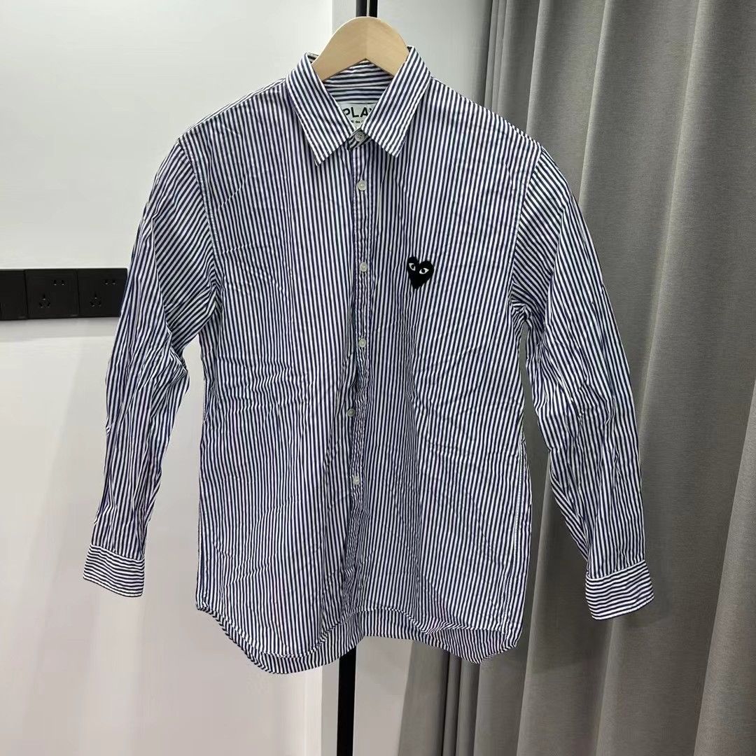 Comme des Garcons PLAY CDG PLAY HEART SHIRT Size US M / EU 48-50 / 2 - 1 Thumbnail