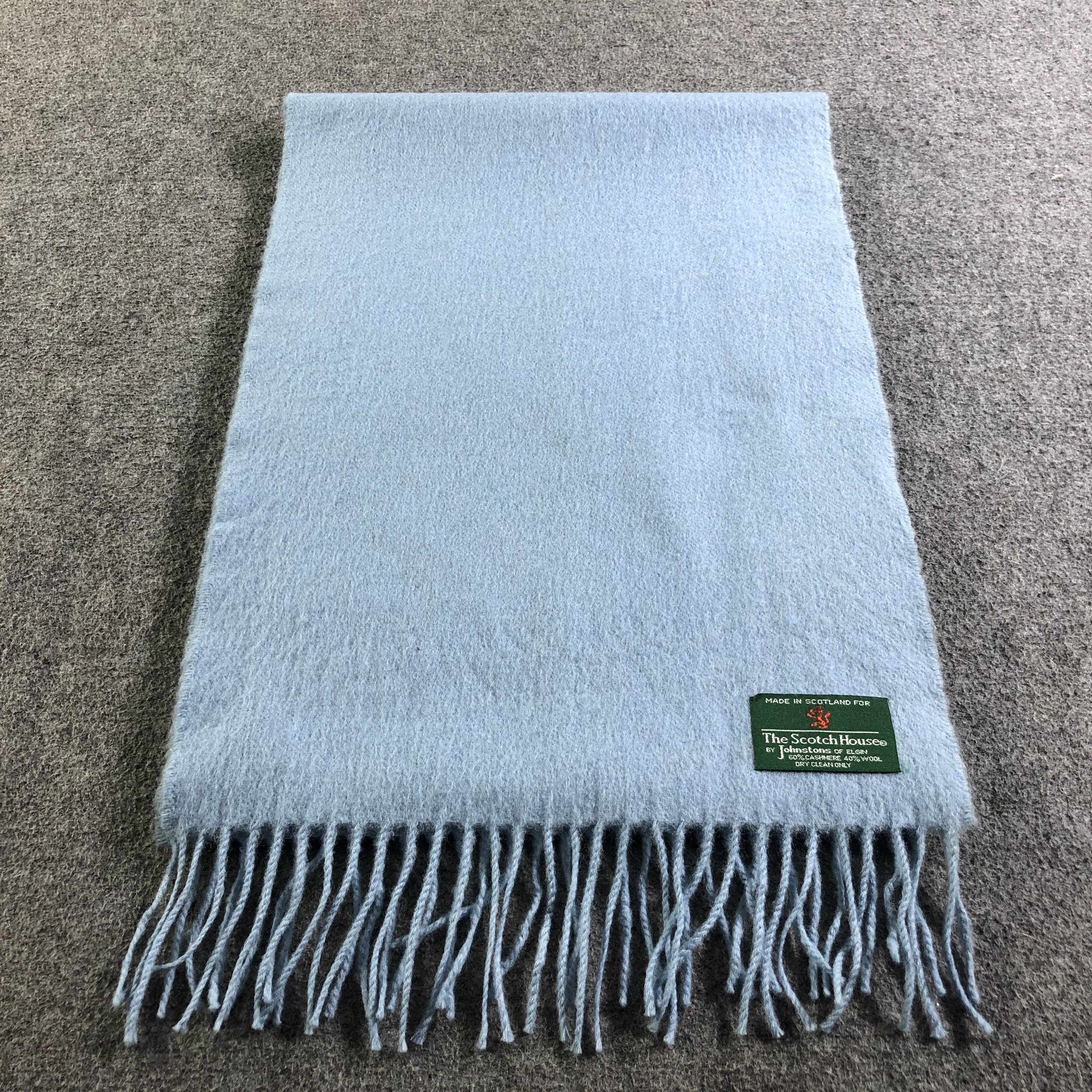 Johnstons Of Elgin Johnstons Of Elgin Cashmere/Wool Scarf Muffler V2136 Size ONE SIZE - 2 Thumbnail