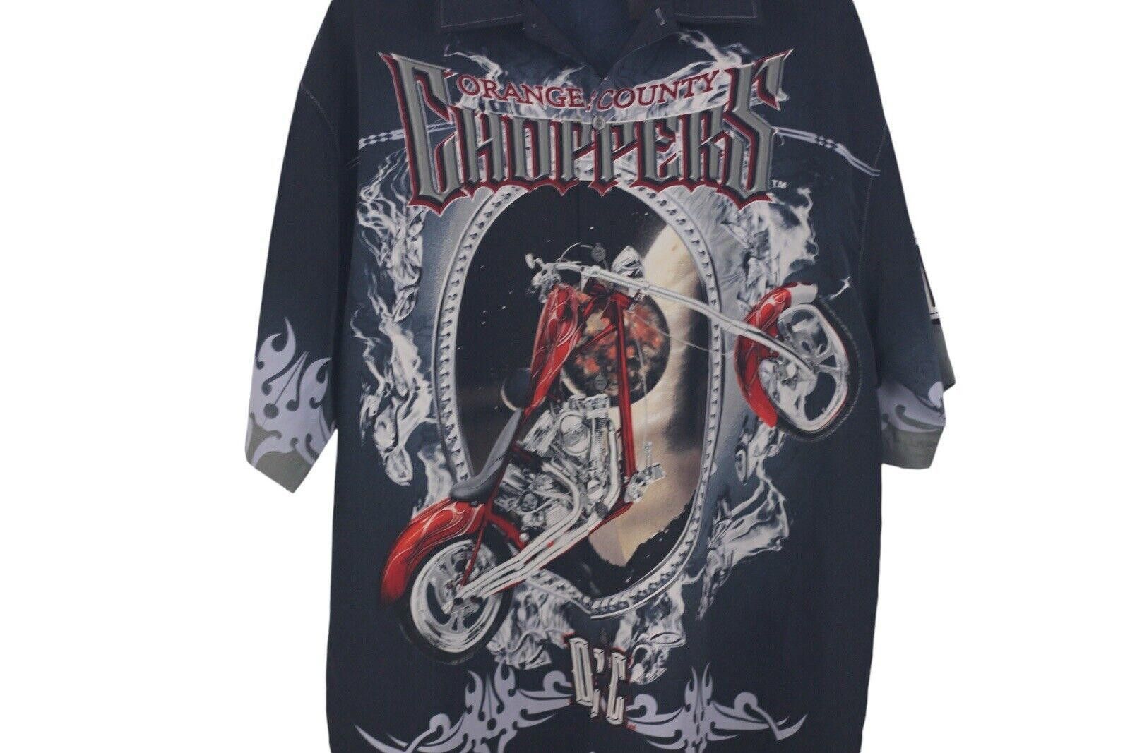 West Coast Choppers Orange County Choppers Shirt Y2K Biker OCC Motorcycle XL Size US XL / EU 56 / 4 - 2 Thumbnail