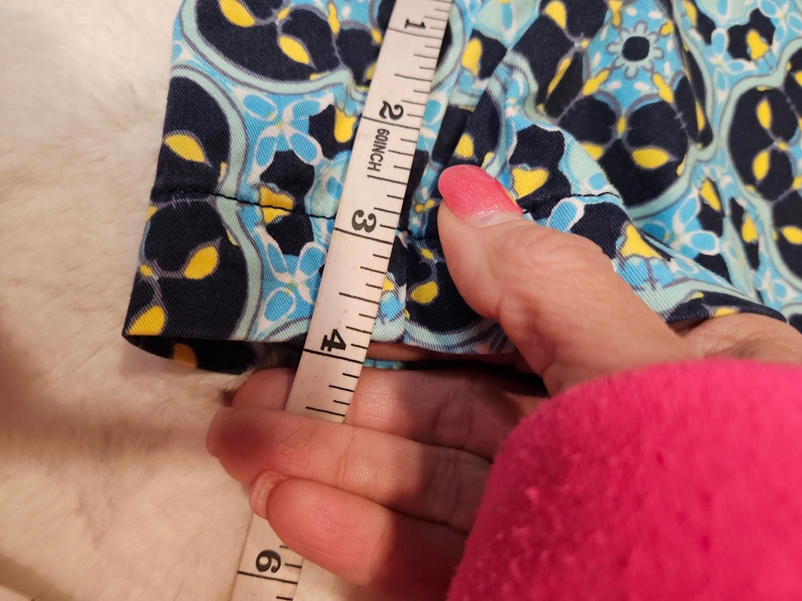 Designer Crown & Ivy Printed Shorts for Summer #214 Size 28" / US 6 / IT 42 - 5 Thumbnail