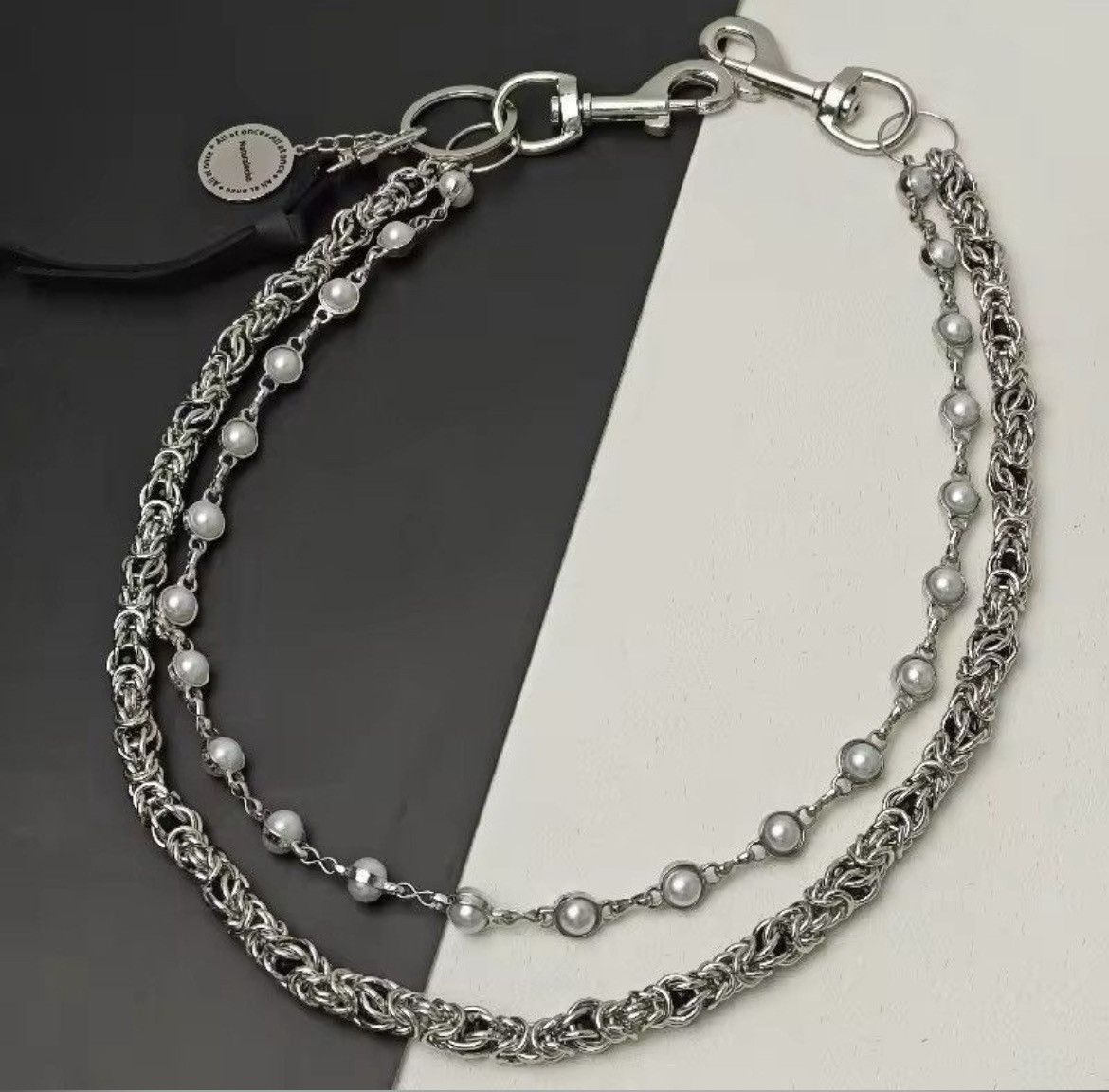 Japanese Brand × Jewelry 2 Layer Natural Echo Pearled Wallet Chain Size ONE SIZE - 3 Thumbnail