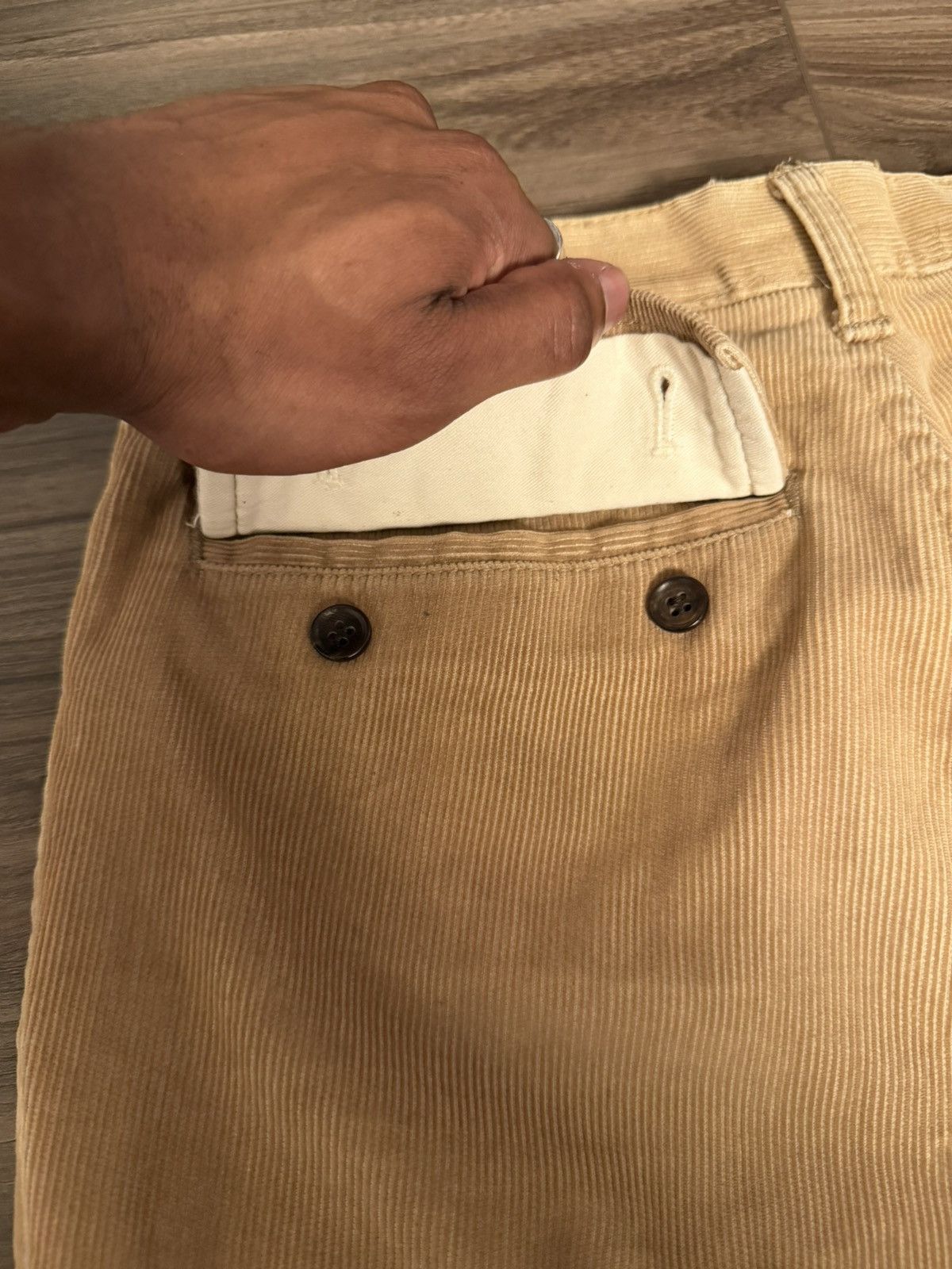 Comme des Garcons Homme Comme des Garcons Homme Corduroy Trousers Size US 31 - 3 Thumbnail