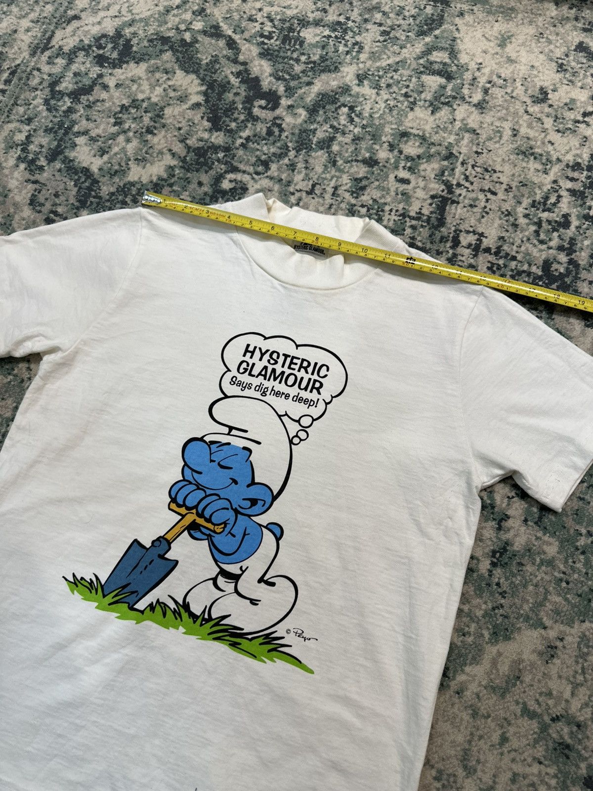 Hysteric Glamour SS16 Hysteric Glamour X Smurf Loopwheel Shirt Size US M / EU 48-50 / 2 - 15 Thumbnail