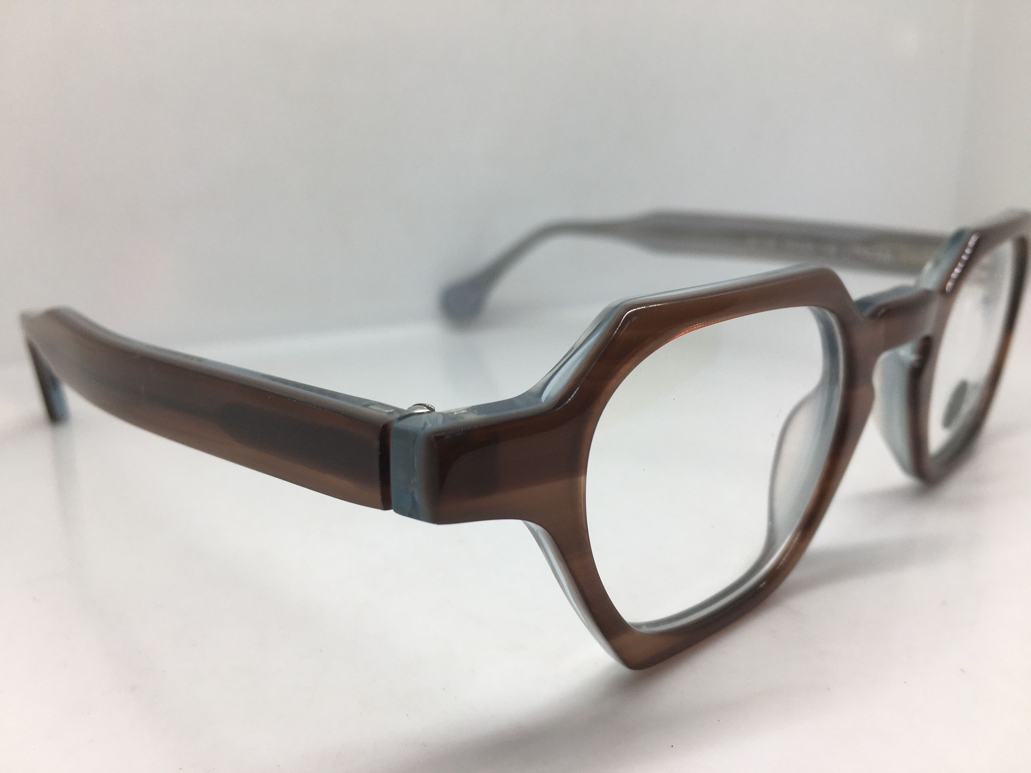 Other EYECRAFT 3013B BrownGREAT GATSBY Eyeglasses Frame Size ONE SIZE - 2 Thumbnail