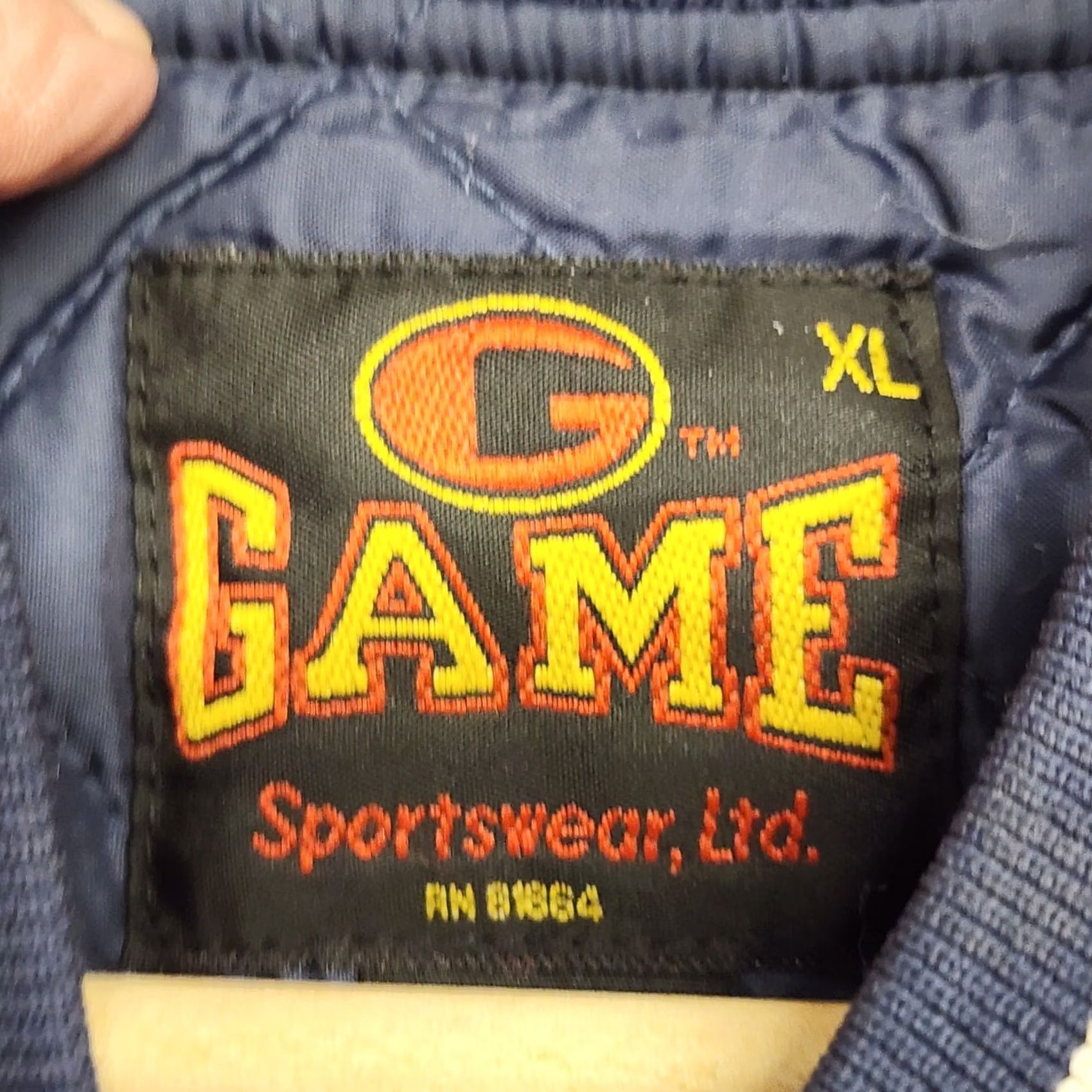 Vintage VINTAGE Game Sportswear Jacket Mens XL Blue Bomber 2005 Championship Company Logo Size US XL / EU 56 / 4 - 4 Thumbnail