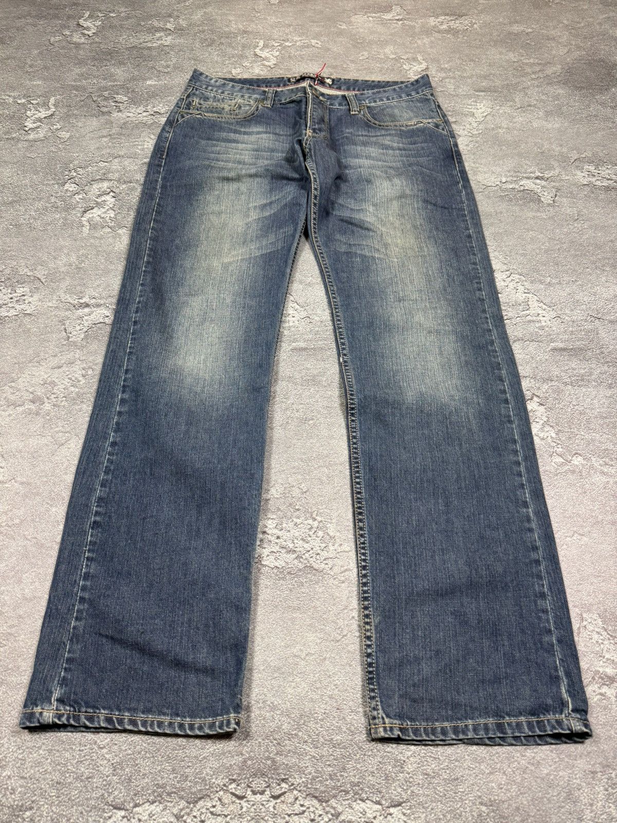If Six Was Nine Y2K 2000s Tommy Hilfiger Flared Bootcut Washed Jeans Size 32 Size US 32 / EU 48 - 5 Thumbnail