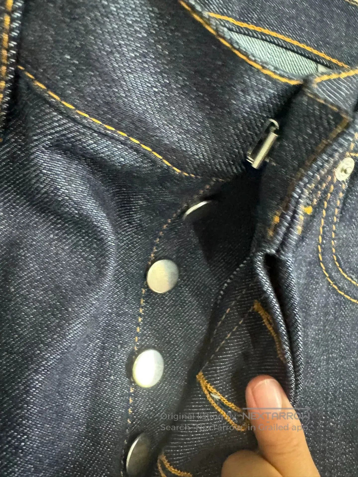 Dior Dior Hedi Era Basic F19 Raw Denim. Size US 31 - 5 Thumbnail