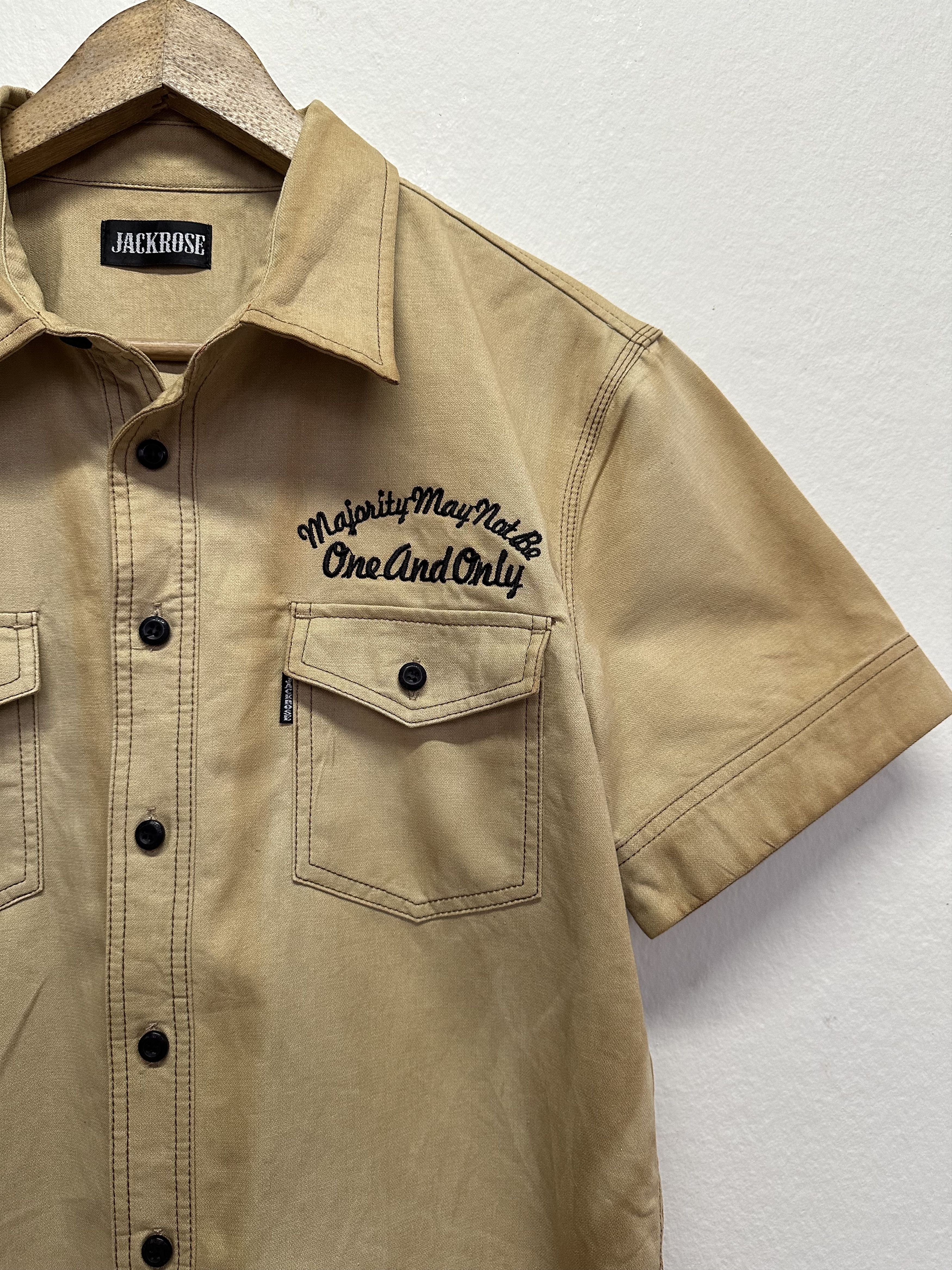 JACKROSE Japanese Brand JackRose Gusset Workers Shirt Size US M / EU 48-50 / 2 - 8 Thumbnail