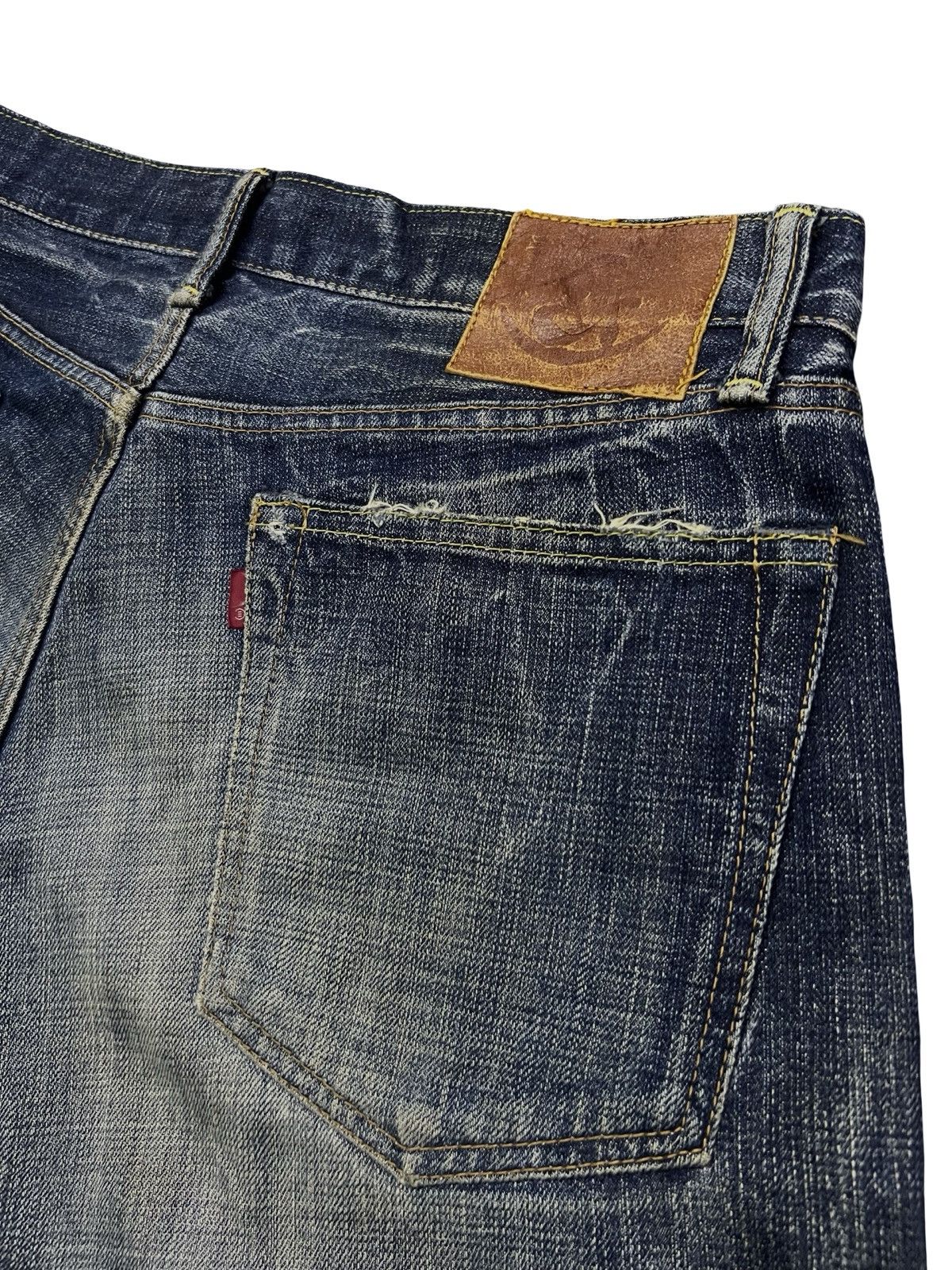 Eternal Vintage ETERNAL Japanese Denim | Vintage Faded Honeycomb Size US 33 - 8 Thumbnail