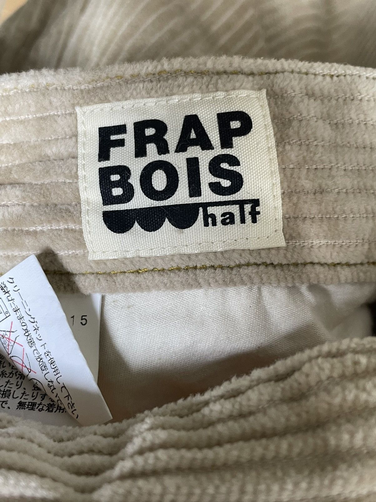 Frapbois Vintage Frapbois Drop Crotch Corduroy Pants Size US 30 / EU 46 - 16 Thumbnail