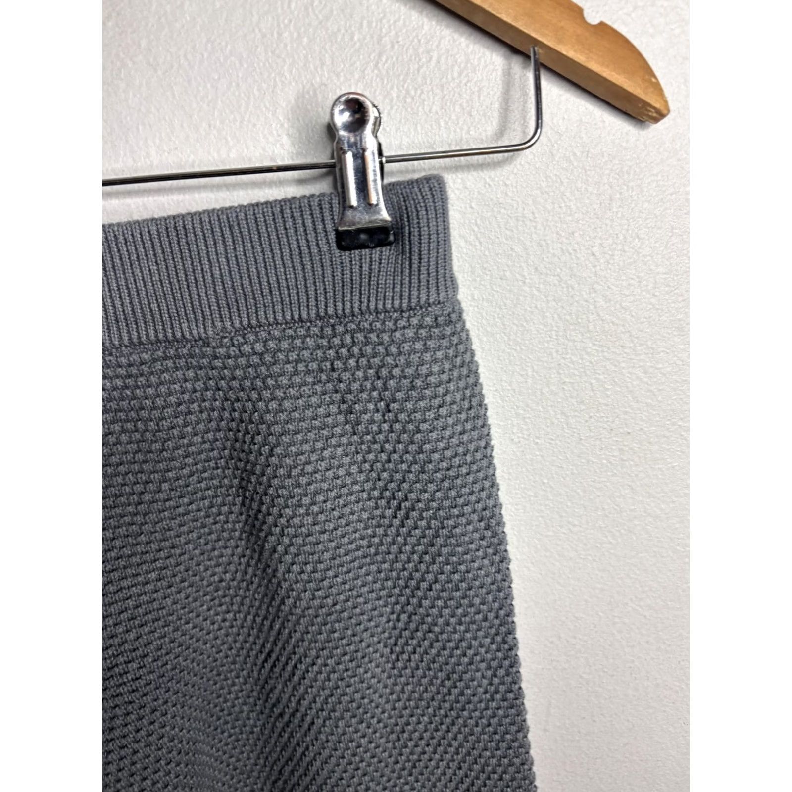 Vintage FP Beach Sweater Womens XS Gray Jogger Pants Knit Cropped Cuffed Lounge Casual Size XS / US 0-2 / IT 36-38 - 3 Thumbnail