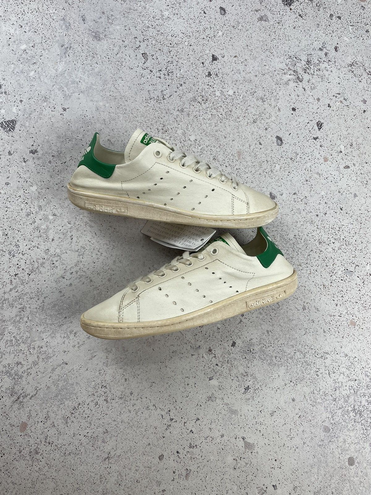 Adidas × Balenciaga Balenciaga x Adidas Women’s Stan Smith Worn Out Off White Size US 8 / IT 38 - 8 Thumbnail