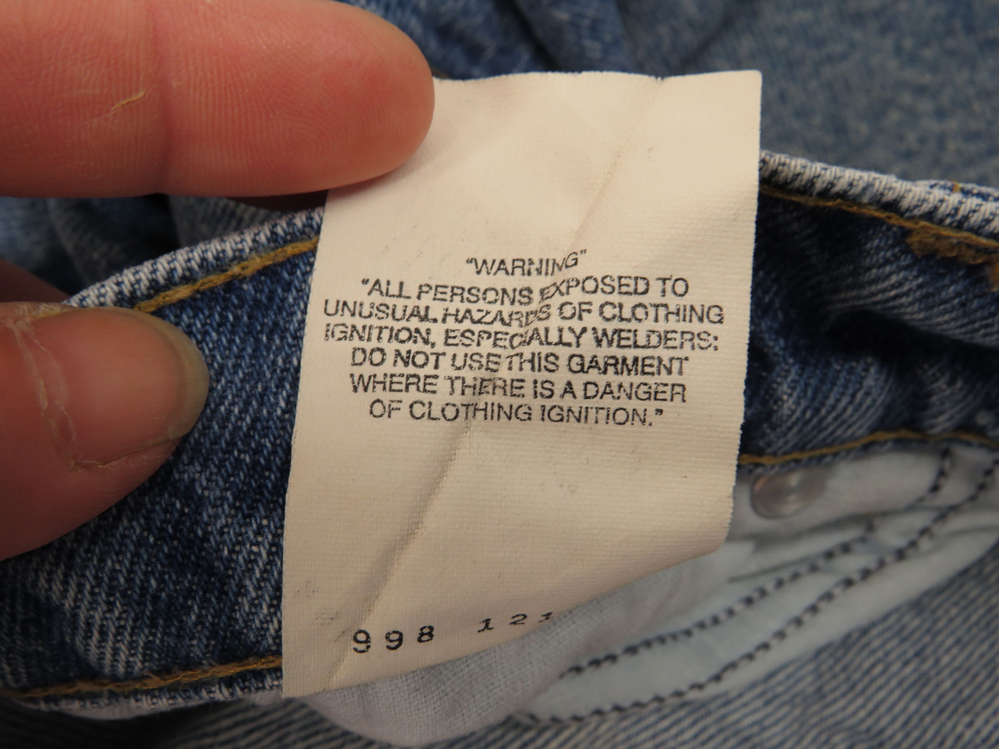 Carhartt Vintage Carhartt Denim Work Jeans Size US 38 / EU 54 - 5 Thumbnail