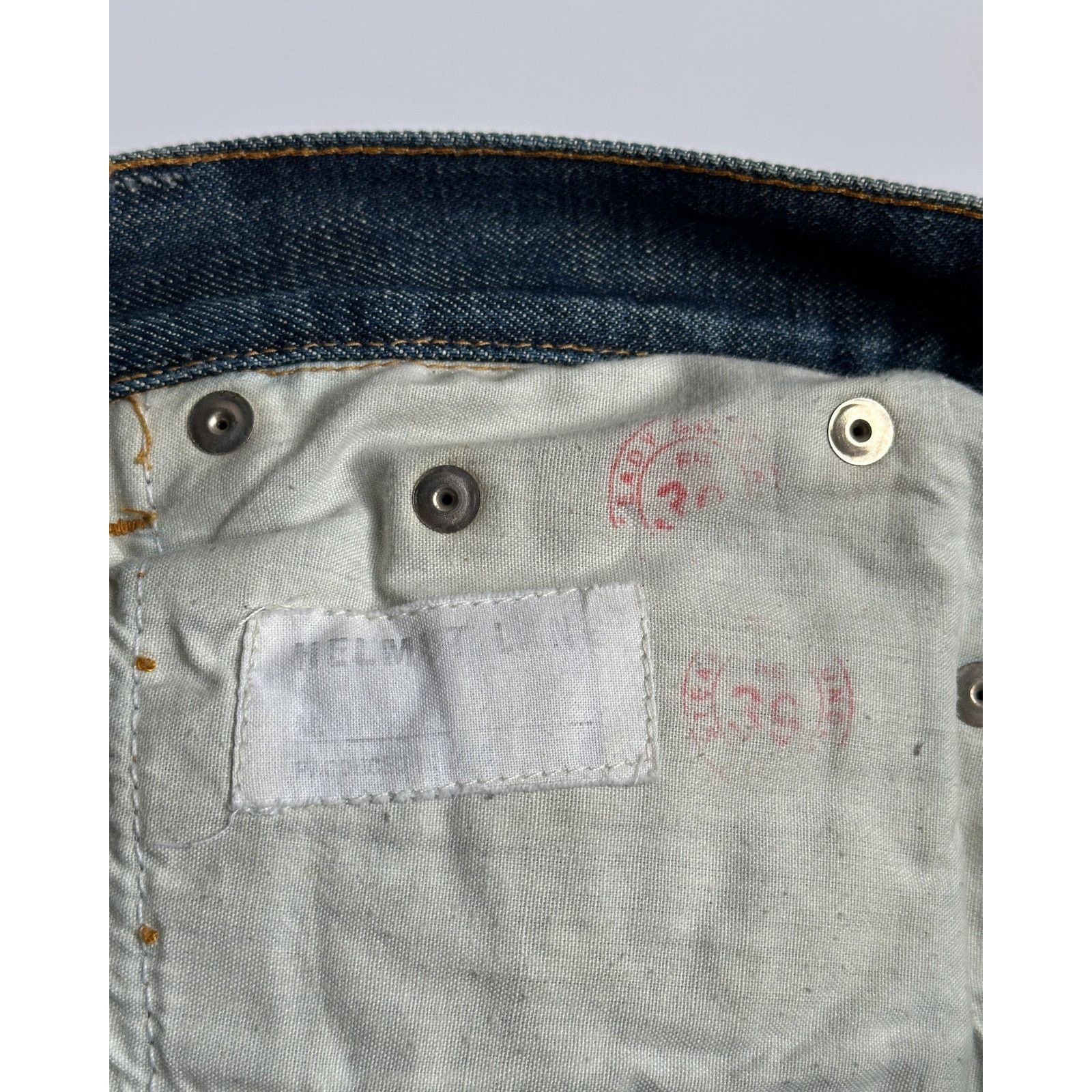 Helmut Lang Helmut Lang 1999 Straight Jeans Size US 29 - 3 Thumbnail