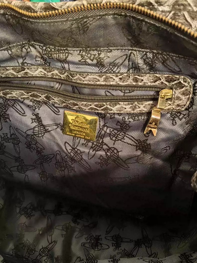 Vivienne Westwood Vivienne Westwood size os Snake-patterned tote bag Size ONE SIZE - 5 Thumbnail