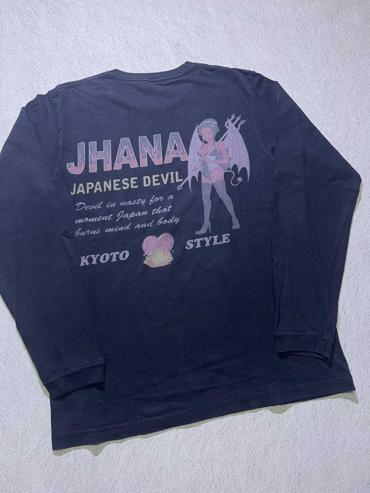 Japanese Brand Y2K JHANA long sleeve tshirt japanese style Size US M / EU 48-50 / 2 - 2 Thumbnail