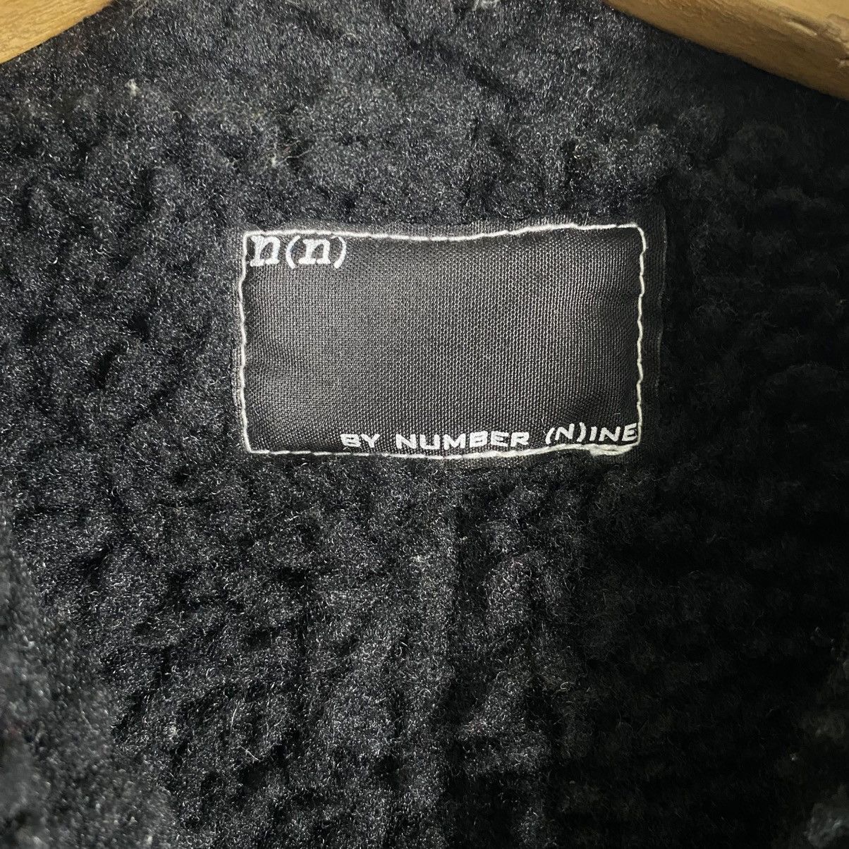 Number (N)ine Vintage Number Nine Check Pattern Wool Sherpa Jacket Size 2 Size US M / EU 48-50 / 2 - 8 Thumbnail