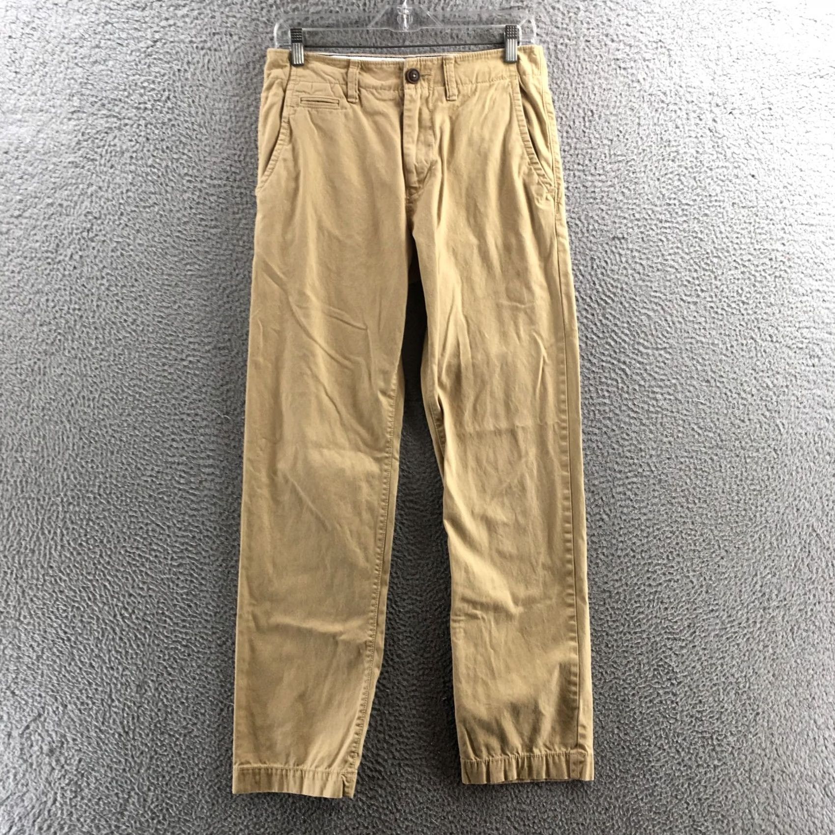 American Eagle Outfitters American Eagle Outfitters Original Straight Chino Pants Mens 28x32 Beige Cotton - Vintage Size US 28 / EU 44 - 2 Thumbnail