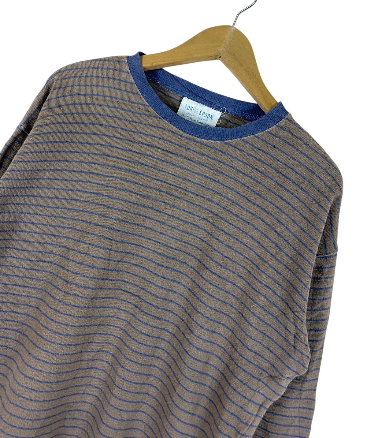 Japanese Brand × URBAN RESEARCH DOORS Urban Research Stripe Kurt Cobain Style Long Sleeve Shirt Size US M / EU 48-50 / 2 - 4 Thumbnail