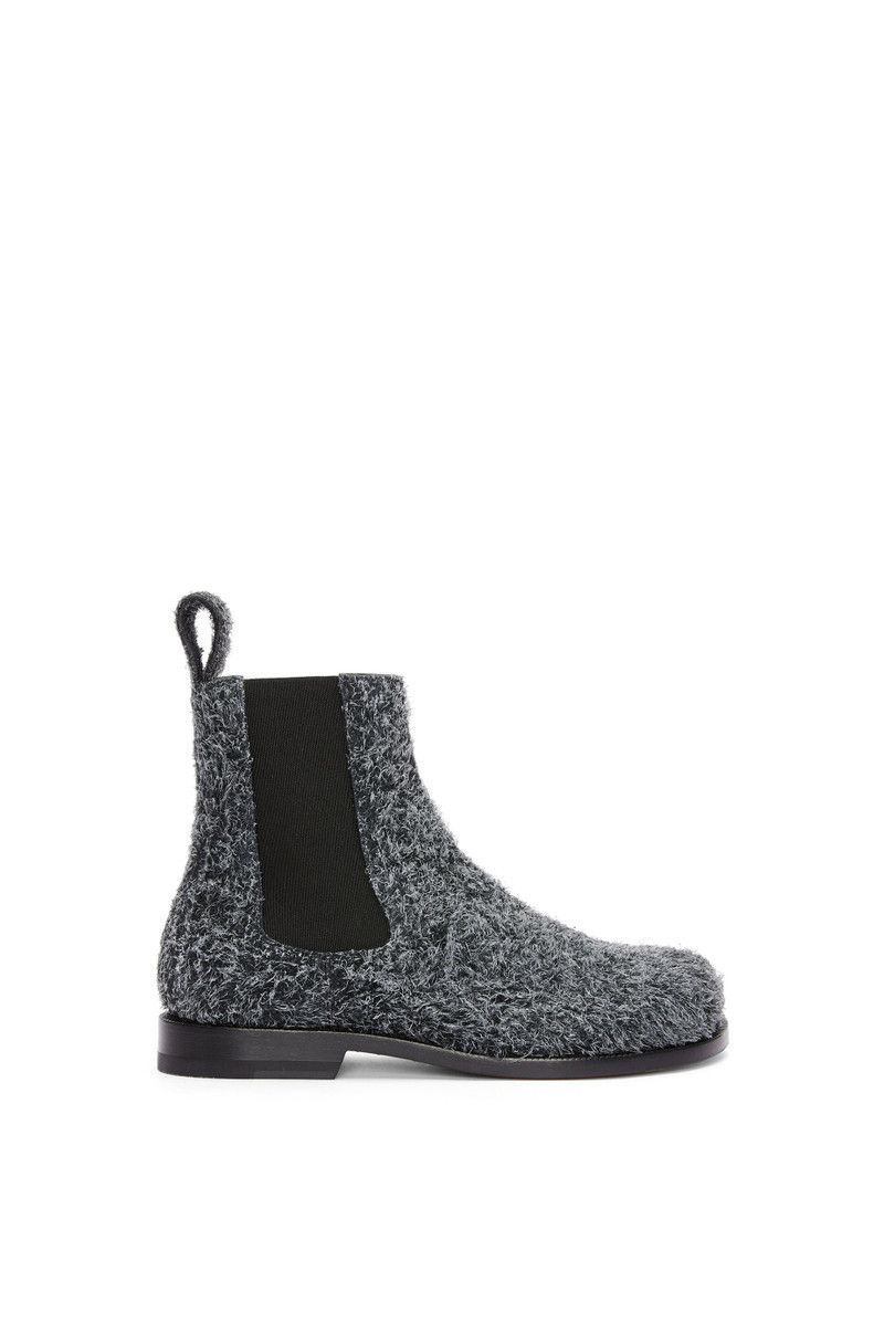 Loewe o1in1g0426 Campo Chelsea Boots in Charcoal Size US 11 / IT 41 - 1 Thumbnail