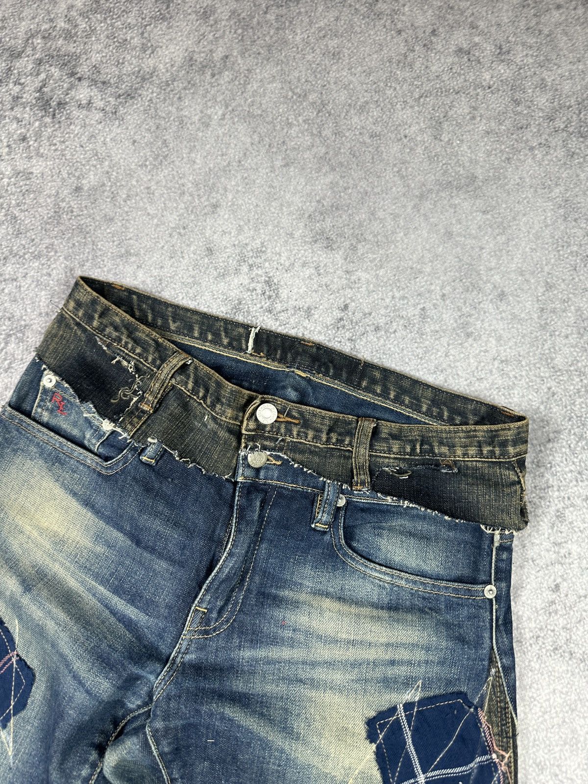 Polo Ralph Lauren Y2K Super Baggy Polo Ralph Lauren Jeans Pants Opium Alt S Size US 30 / EU 46 - 4 Thumbnail