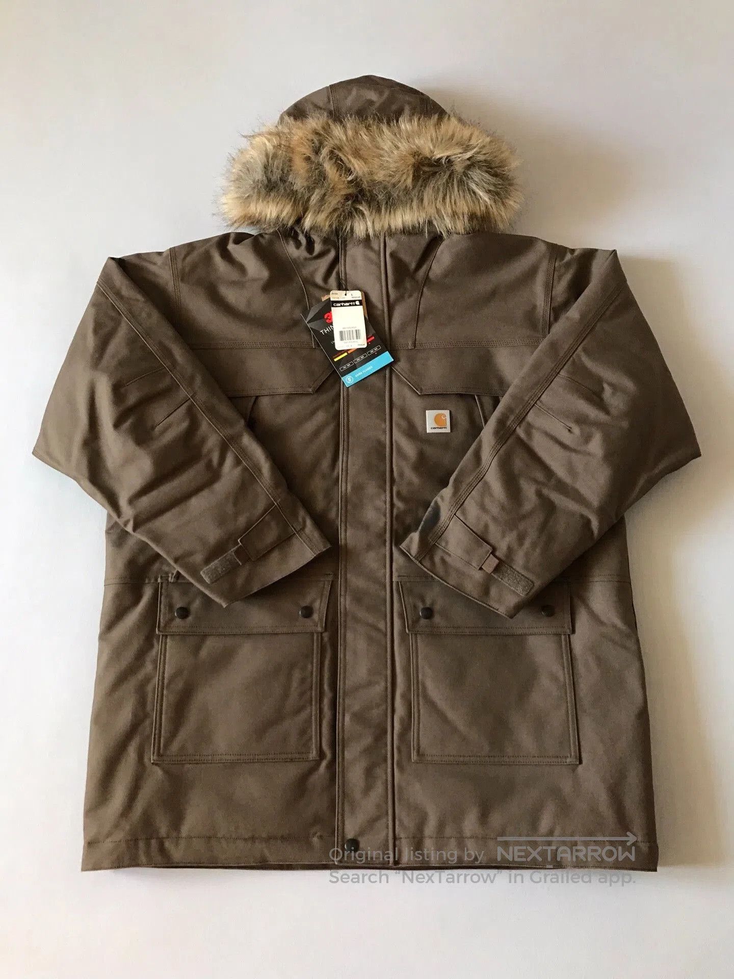 Carhartt Carhartt 102728 Parka Coat. Size US L / EU 52-54 / 3 - 1 Thumbnail