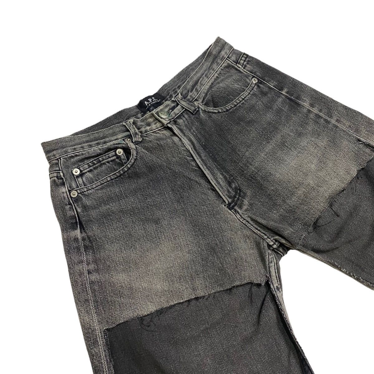 A.P.C. × Japanese Brand APC distressed denim pant Size US 30 / EU 46 - 7 Thumbnail