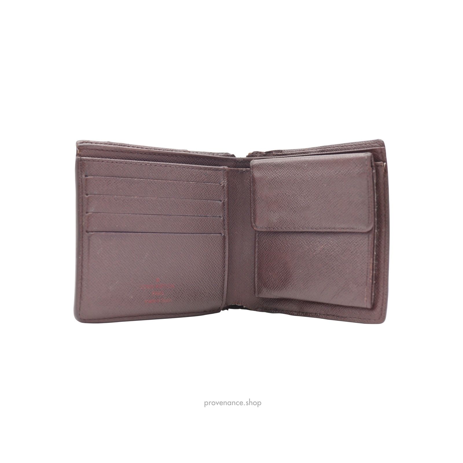 Louis Vuitton 🔴 Louis Vuitton Marco Wallet - Damier Ebene Size ONE SIZE - 7 Thumbnail